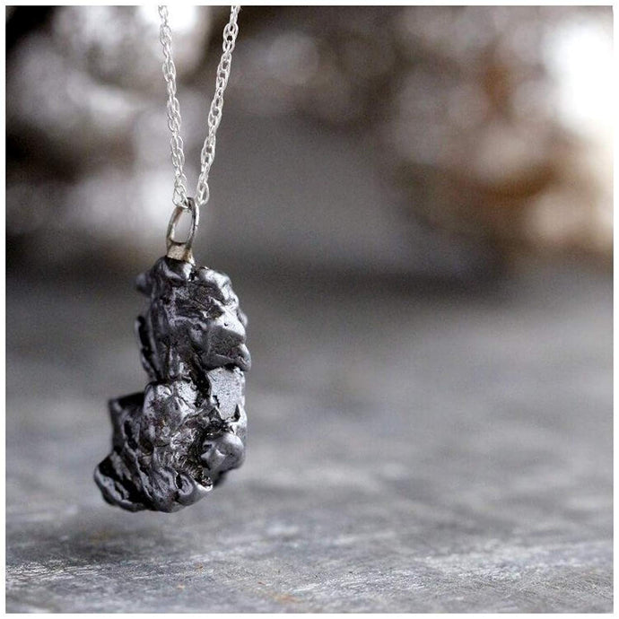 Solid Iron Meteorite Pendant